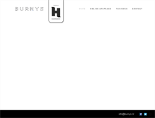 Tablet Screenshot of burnys.nl